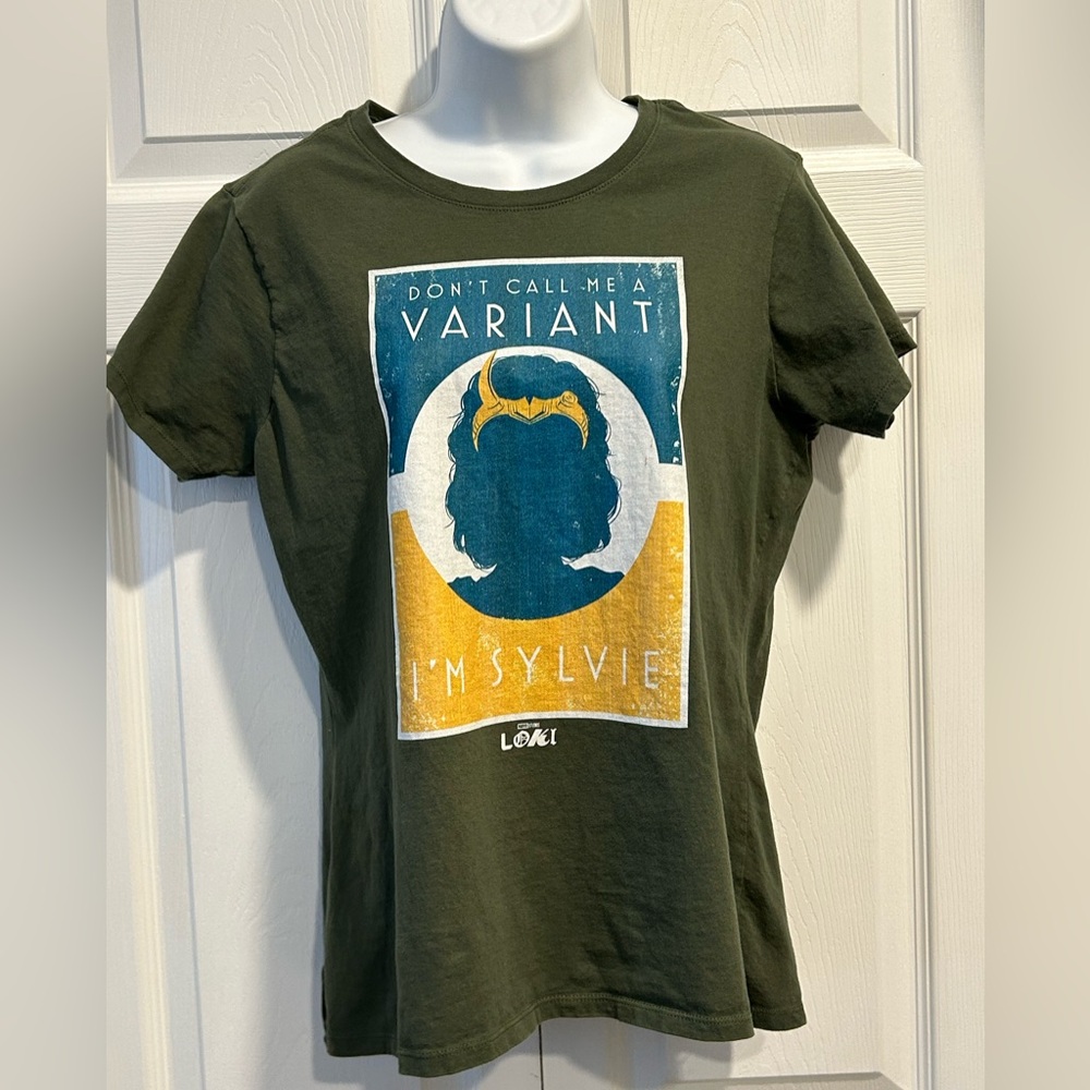 Ladies ‘I’m Sylvia’ Marvel T Shirt, Size L